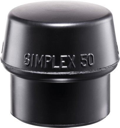 Simplex Copper Insert Simplex-Hammer Inserts Rubber Black 50mm | Tameson.com