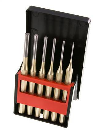 6-piece Set of Cotter Pin Drivers
