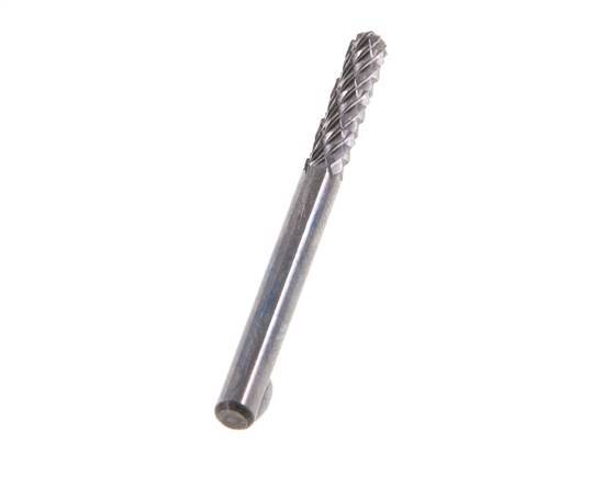 WRC Ball Nose Cylinder Shaped 3 mm Carbide Burr