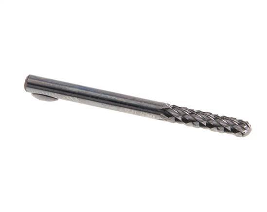 WRC Ball Nose Cylinder Shaped 3 mm Carbide Burr
