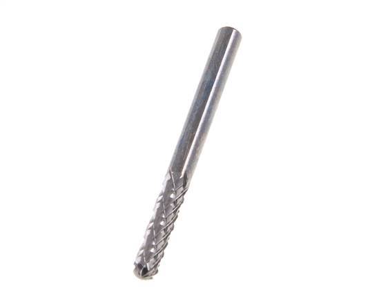 WRC Ball Nose Cylinder Shaped 3 mm Carbide Burr