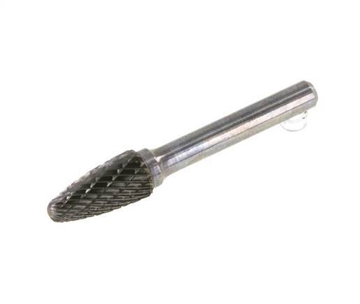 RBF Round Nose Tree Shaped 10 mm Carbide Burr