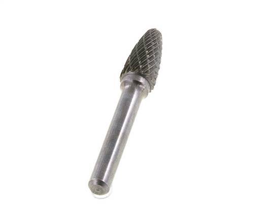 RBF Round Nose Tree Shaped 10 mm Carbide Burr