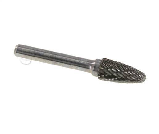 RBF Round Nose Tree Shaped 10 mm Carbide Burr