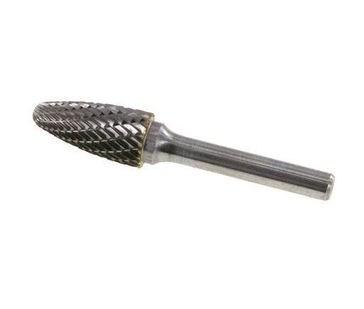 RBF Round Nose Tree Shaped 12 mm Carbide Burr