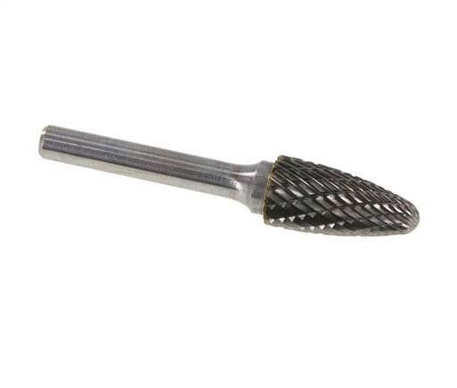 RBF Round Nose Tree Shaped 12 mm Carbide Burr