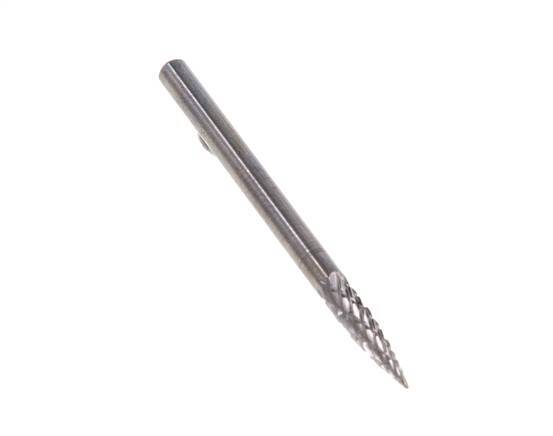SPG Pointed Tree Shaped 3 mm Carbide Burr