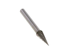 SKM Pointed Cone Shaped 8 mm Carbide Burr