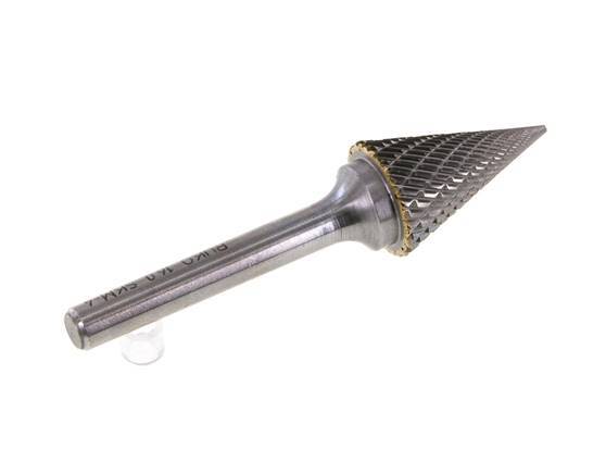 SKM Pointed Cone Shaped 16 mm Carbide Burr