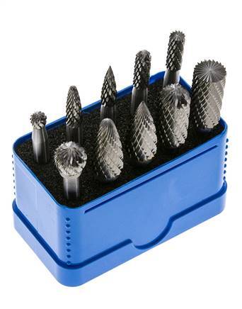 ZYA-S/WRC/KUD/RBF/SPG 5-Piece Carbide Burr Set