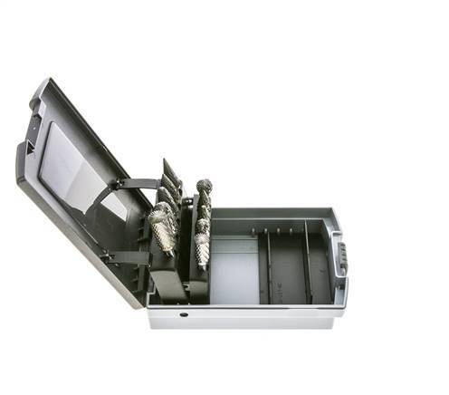 ZYA-S/WRC/KUD/RBF/SPG/SKM 10-Piece 10 And 12mm Carbide Burr Set