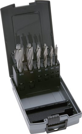 RUKO 6-Piece Counterbore Set M3 To M10 Thread Core Holes | Tameson.com