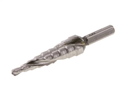 RUKO HSS Step Drill With Spiral Flute Size 0/9