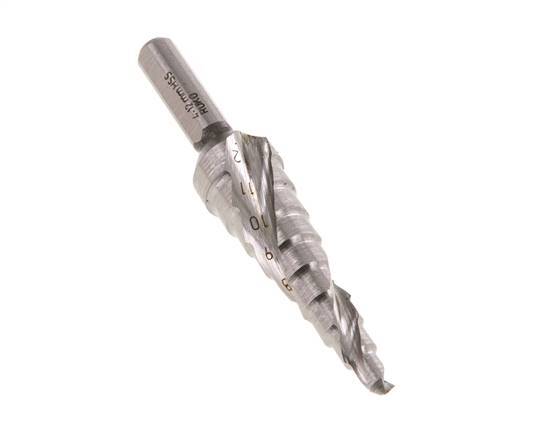 RUKO HSS Step Drill With Spiral Flute Size 0/9