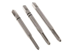 3-Piece Hand Thread Tap M 3x0.50 Standard Thread (DIN 352)