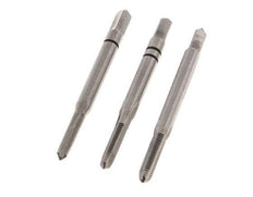 3-Piece Hand Thread Tap M 3x0.50 Standard Thread (DIN 352)