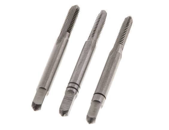 3-Piece Hand Thread Tap M 4x0.70 Standard Thread (DIN 352)