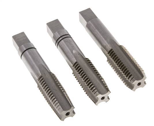 3-Piece Hand Thread Tap M 20x2.50 Standard Thread (DIN 352)