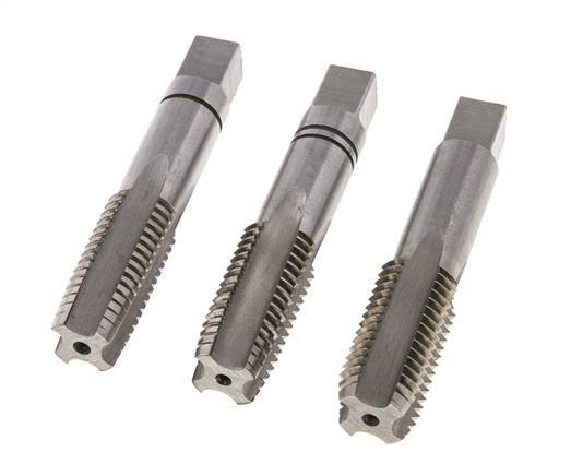 3-Piece Hand Thread Tap M 20x2.50 Standard Thread (DIN 352)