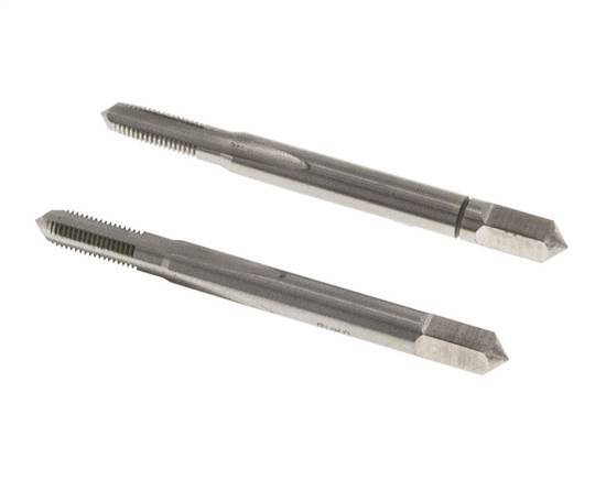 2-Piece Hand Thread Tap M 4x0.50 Fine Thread (DIN 2181)