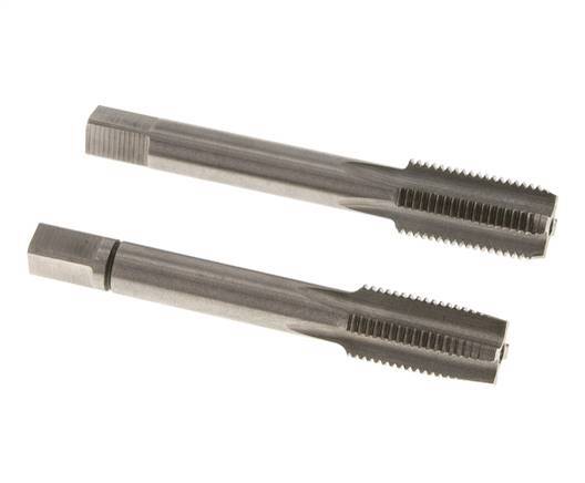 2-Piece Hand Thread Tap M 10x1.00 Fine Thread (DIN 2181) | Tameson.com