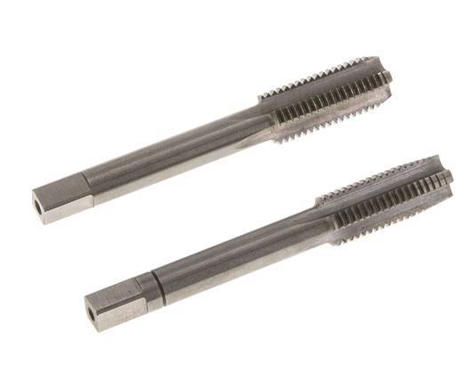 2-Piece Hand Thread Tap M 10x1.25 Fine Thread (DIN 2181)