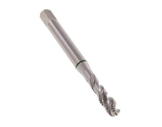 HSS-E Machine Thread Tap M8 Blind Hole 35° Clockwise Spiralled