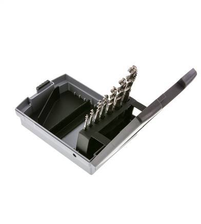 7-Piece Machine M3-M12 Thread Tapping Set HSS-E Blind Hole