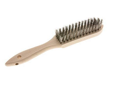 Hand Wire Brush 5-Row Stainless Steel Wire Corrugated