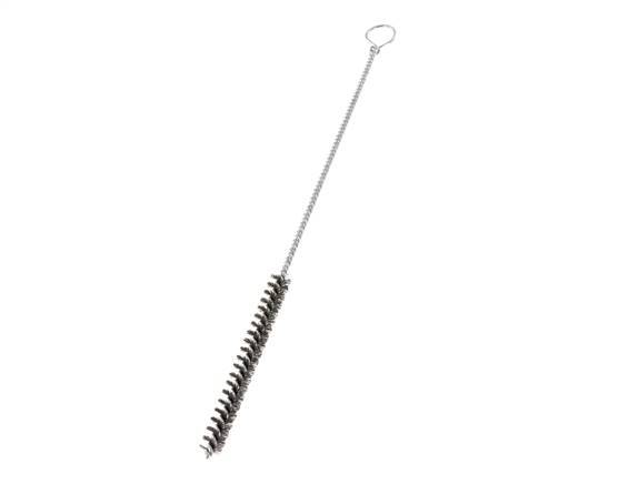 Tube Brush With Eyelet 10 mm Steel Wire Corrugated