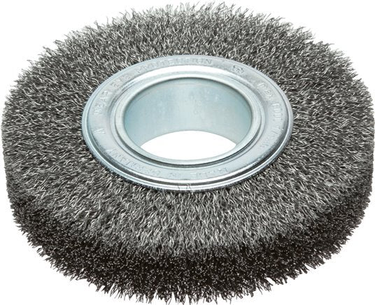 PFERD Round Brush, 115 X 12 Mm, Knotted, 0.50 Mm Stainless Steel Wire