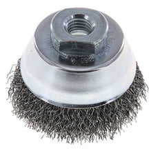 Cup Brush 65 mm (M 14X2) Steel Wire 0.35 mm (Corrugated)