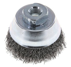 Cup Brush 65 mm (M 14X2) Steel Wire 0.35 mm (Corrugated)