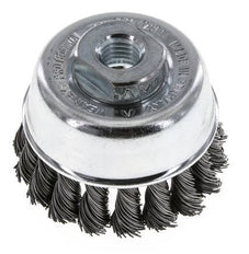Cup Brush 65 mm (M 14X2) Steel Wire 0.5 mm (18xBraided)
