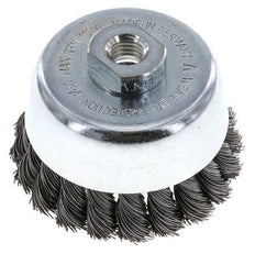 Cup Brush 90 mm (M 14X2) Steel Wire 0.5 mm (20xBraided)