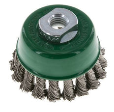 Cup Brush 65 mm (M 14X2) Stainless Steel Wire 0.5 mm (18xBraided)