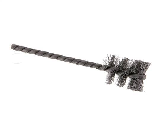 Cylinder Brush 19 mm 3.8mm Shaft Steel Wire