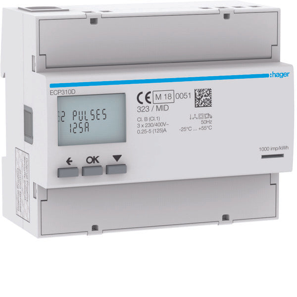 Hager Electricity Meter - ECP310D
