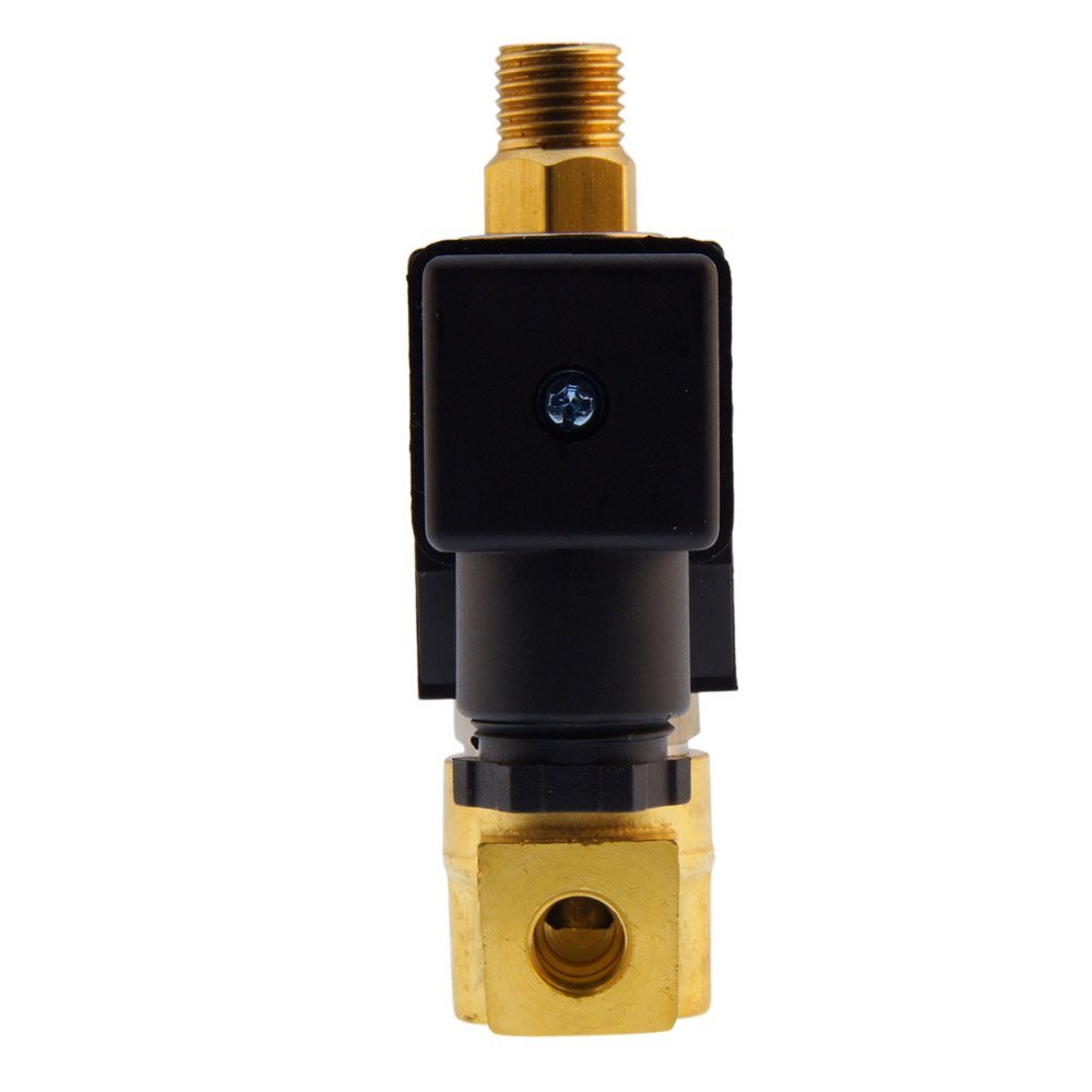 Solenoid Valve TW-DB 1/8'' 3/2 way NO brass FKM 0-3bar 12V DC