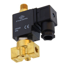 Solenoid Valve TW-DA 1/8'' 3/2 way NC brass FKM 0-10bar 24V AC