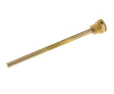 Copper Alloy G 1/2 Inch Bolt Fix Thermowell for 200mm Stem Max 160°C and 6 Bars