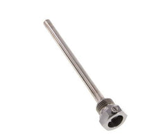 Steel St35 G 1/2 Inch Thermowell for 160mm Stem Max 600°C and 25 Bars