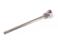 Stainless Steel G 1/2 Inch Bolt Fix Thermowell for 160mm Stem Max 600°C and 25 Bars