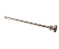 Stainless Steel G 1/2 Inch Bolt Fix Thermowell for 200mm Stem Max 600°C and 25 Bars