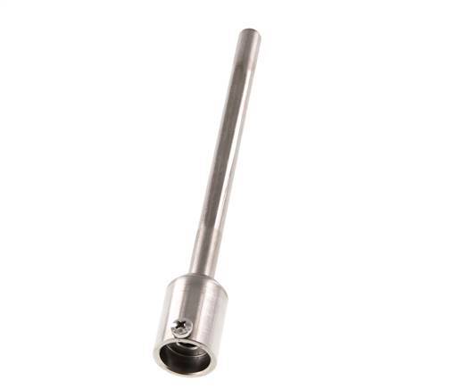 Stainless Steel Welding Connection Bolt Fix Thermowell for 160mm Stem Max 600°C and 25 Bars