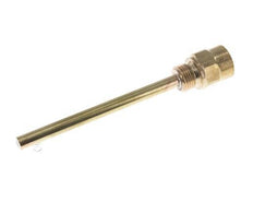 Copper Alloy G 1/2 Inch Thermowell for 160mm Stem Max 160°C and 6 Bars