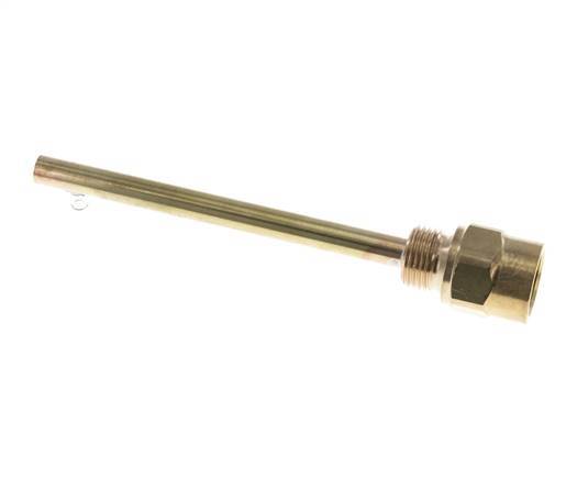 Copper Alloy G 1/2 Inch Thermowell for 160mm Stem Max 160°C and 6 Bars