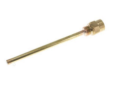 Copper Alloy G 1/2 Inch Thermowell for 200mm Stem Max 160°C and 6 Bars