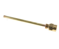 Copper Alloy G 1/2 Inch Thermowell for 200mm Stem Max 160°C and 6 Bars