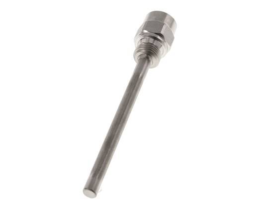 Stainless Steel G 1/2 Inch Thermowell for 160mm Stem Max 600°C and 25 Bars